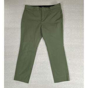 Banana Republic Women's 12P Khaki Olive Green High Rise Sloan Pants